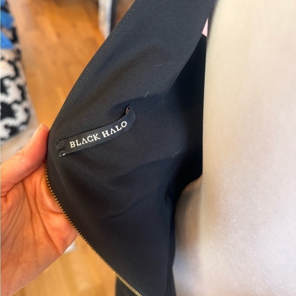 Black Halo Little Black Dress stunning fit size 10 - Picture 3 of 8